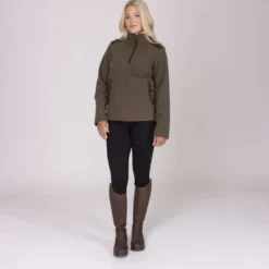 Aubrion by Shires Trui Heritage Fleece Donker Olijf
