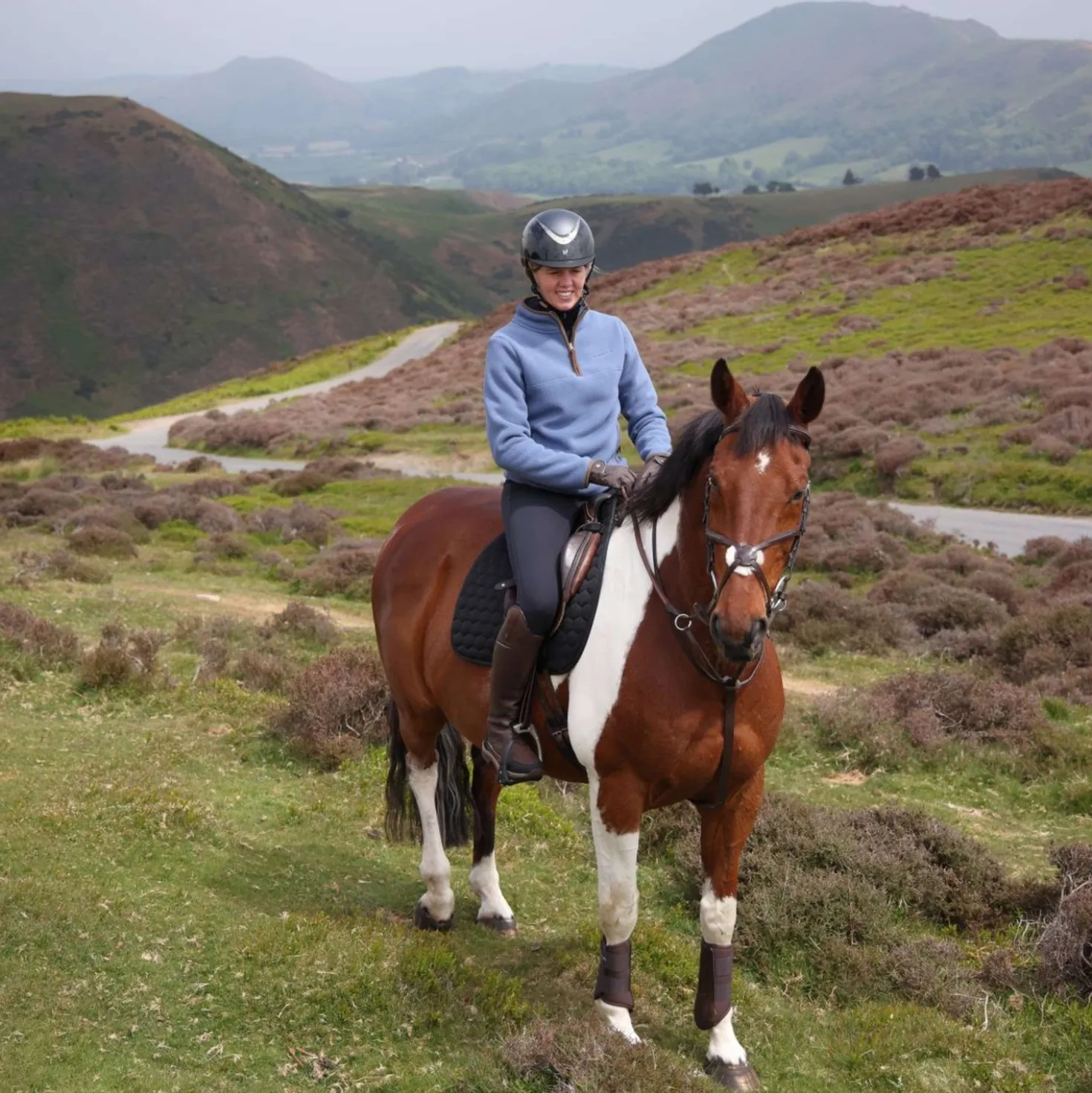Aubrion by Shires Trui Original Fleece Blauw