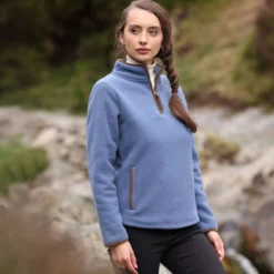 Aubrion by Shires Trui Original Fleece Blauw