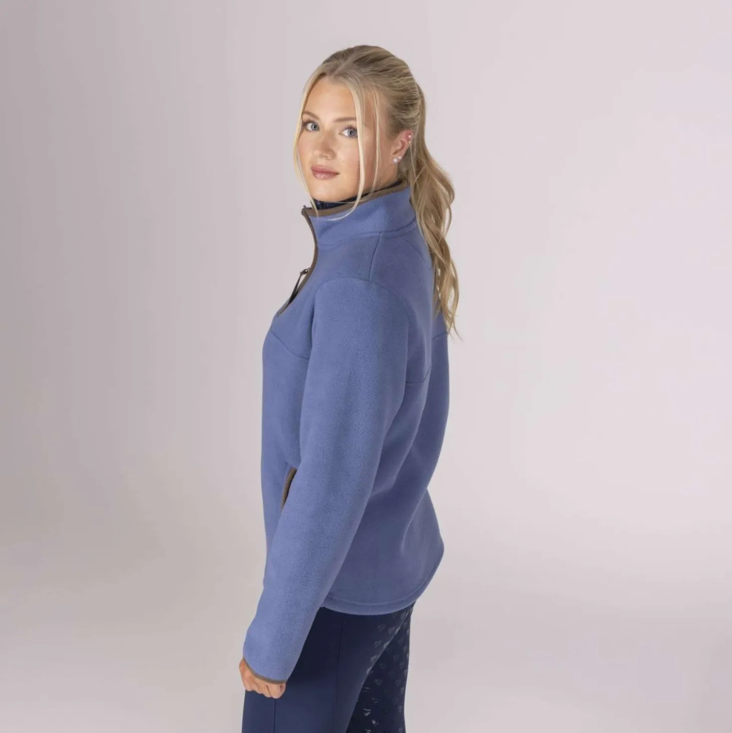 Aubrion by Shires Trui Original Fleece Blauw