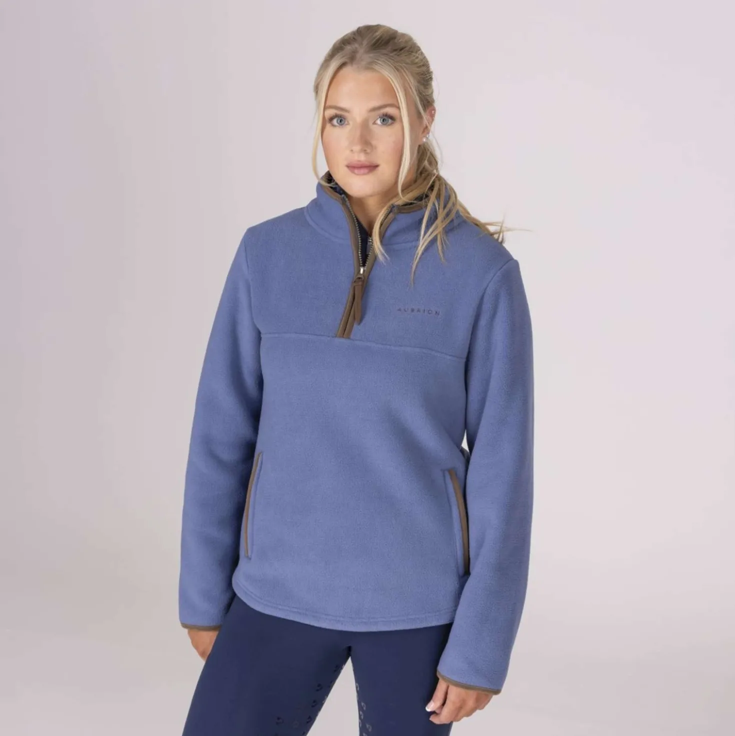 Aubrion by Shires Trui Original Fleece Blauw