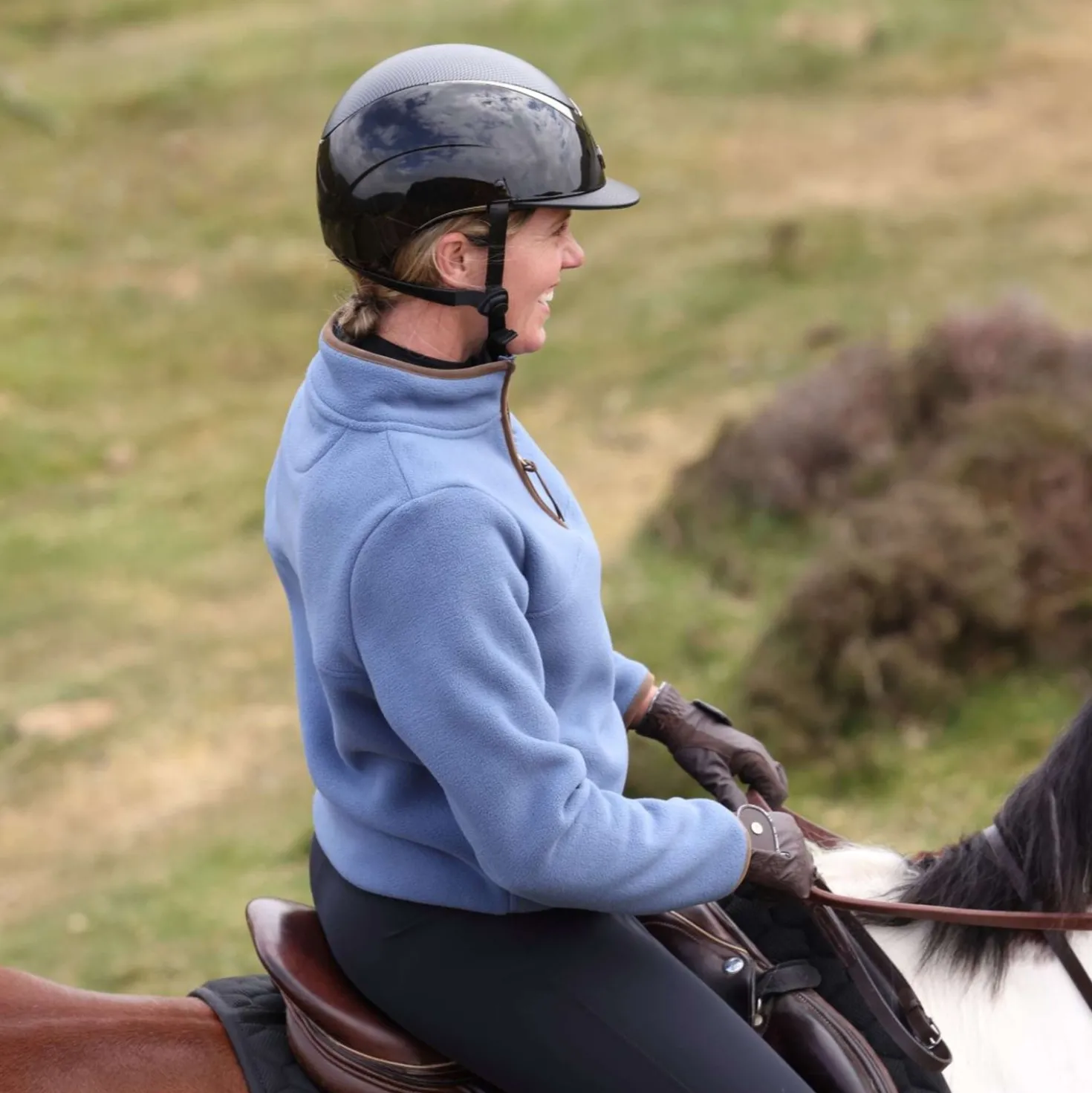 Aubrion by Shires Trui Original Fleece Blauw