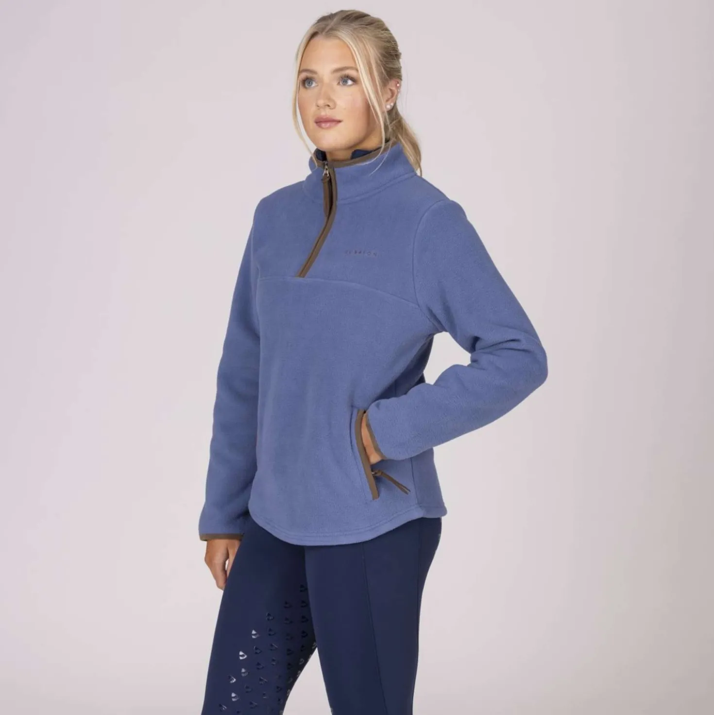 Aubrion by Shires Trui Original Fleece Blauw
