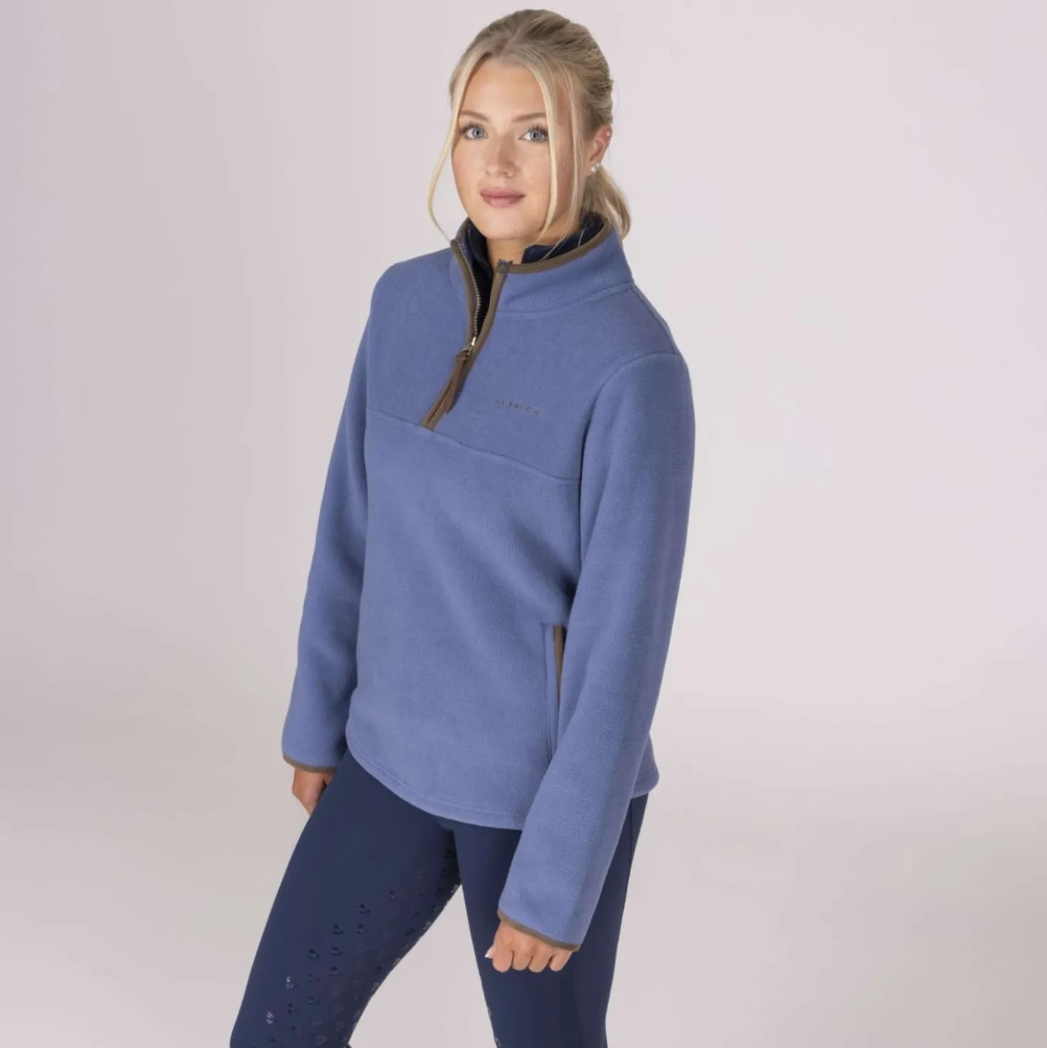 Aubrion by Shires Trui Original Fleece Blauw