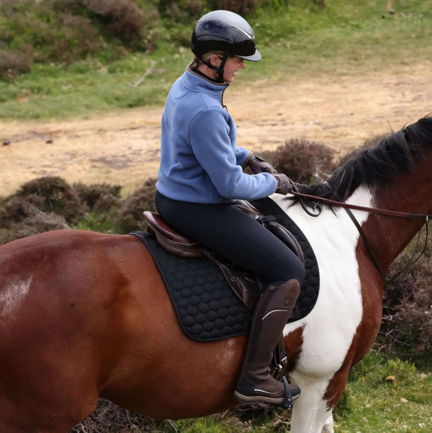 Aubrion by Shires Trui Original Fleece Blauw