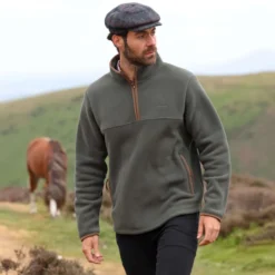 Aubrion by Shires Trui Original Fleece Heren Groen