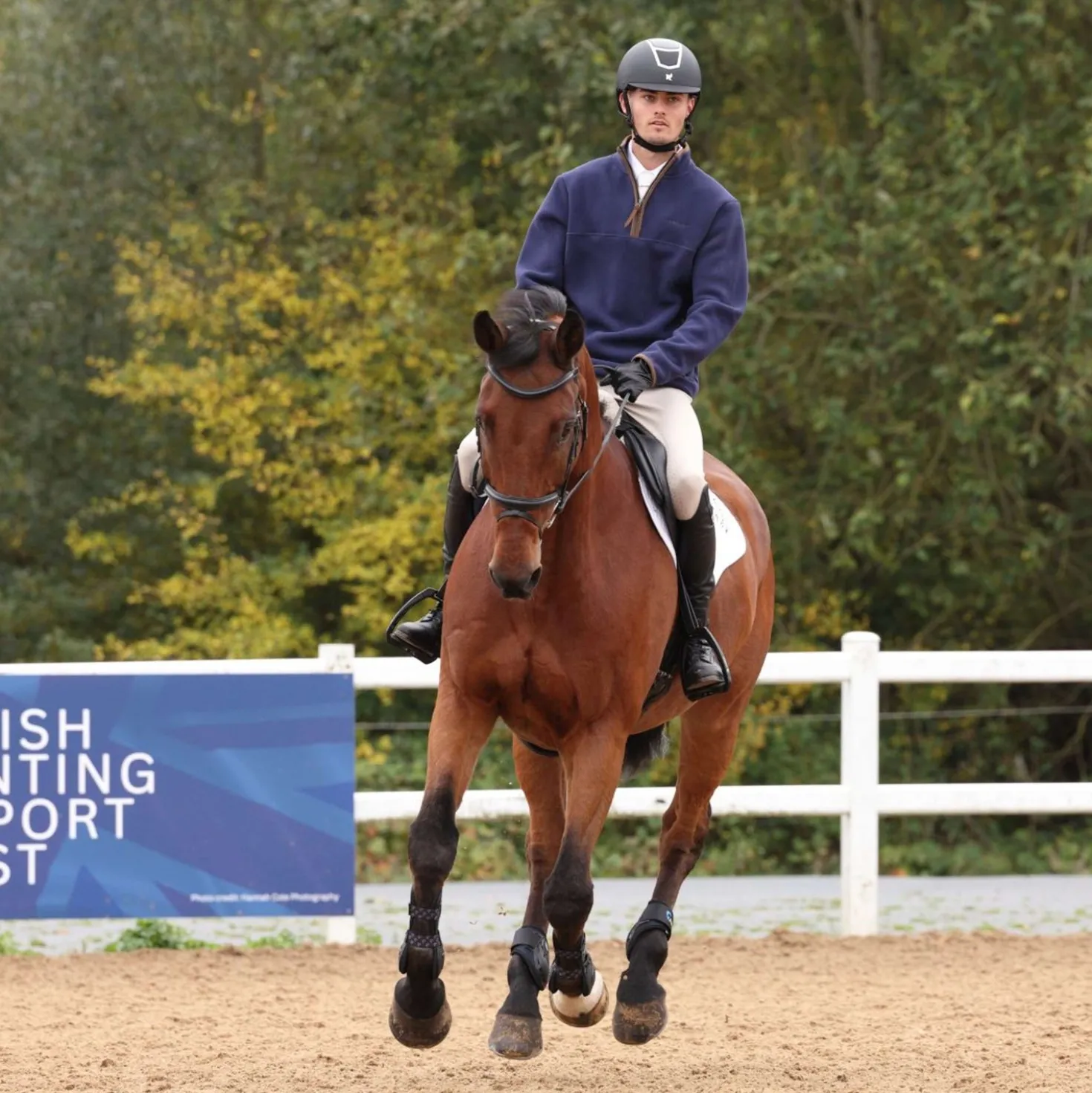 Aubrion by Shires Trui Original Fleece Heren Navy