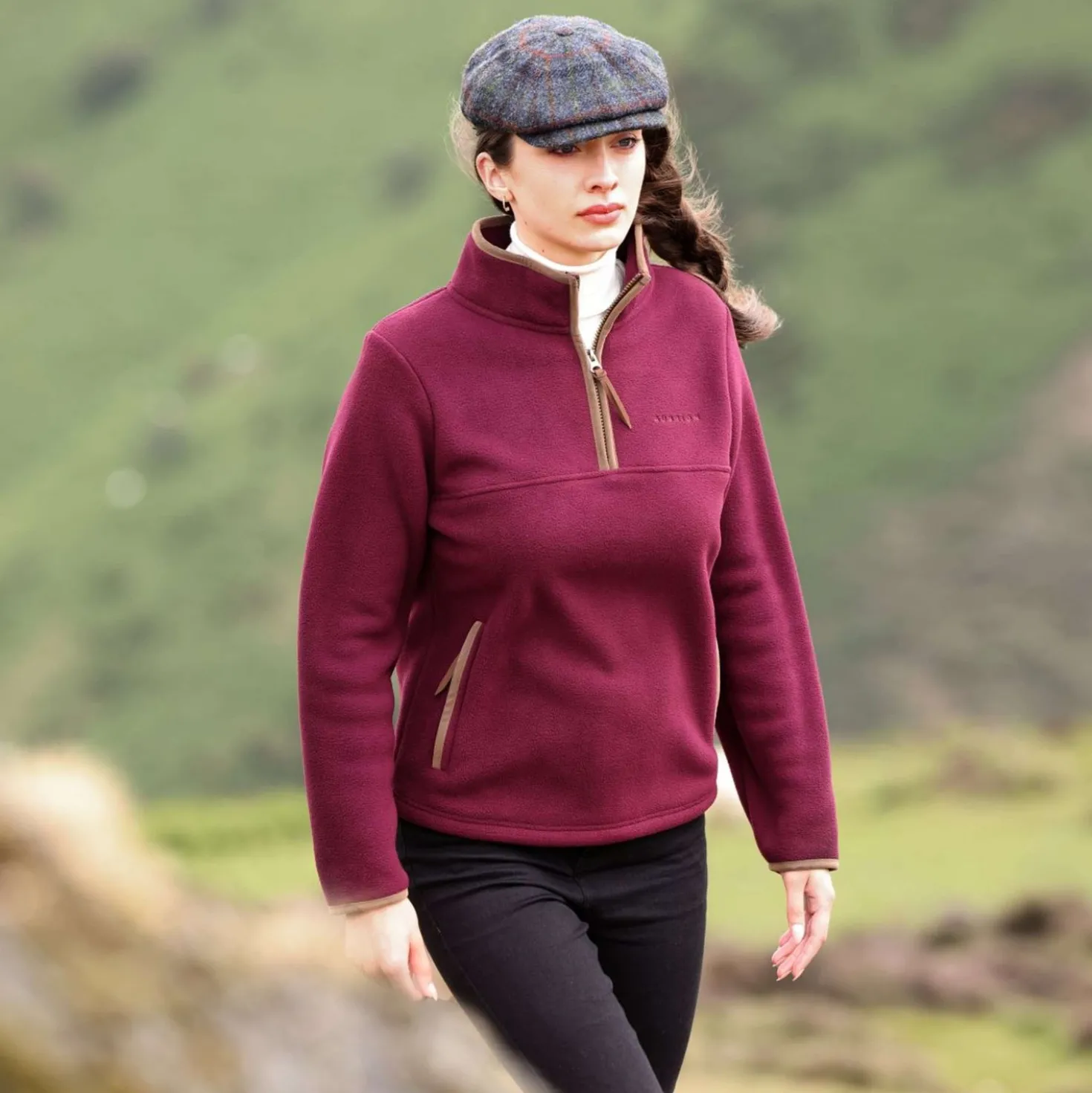 Aubrion by Shires Trui Original Fleece Maroon