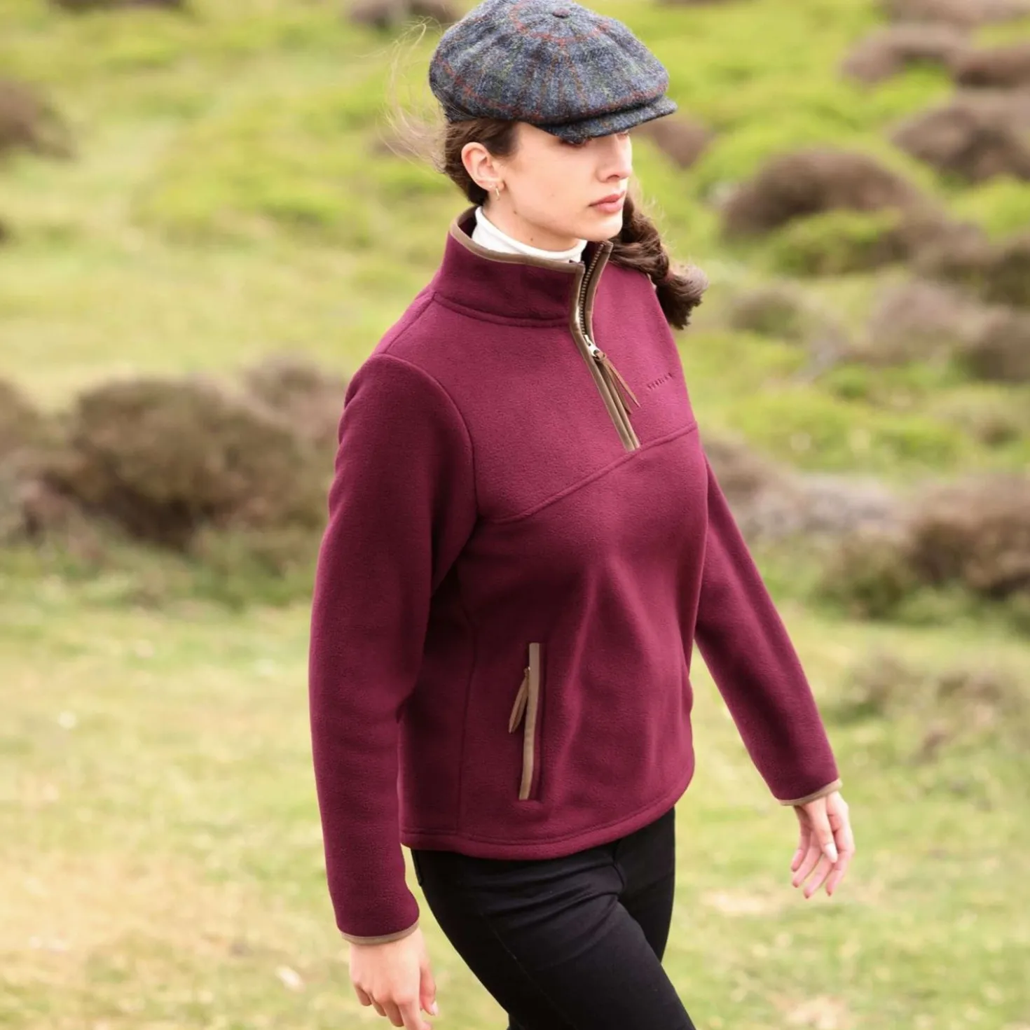 Aubrion by Shires Trui Original Fleece Maroon