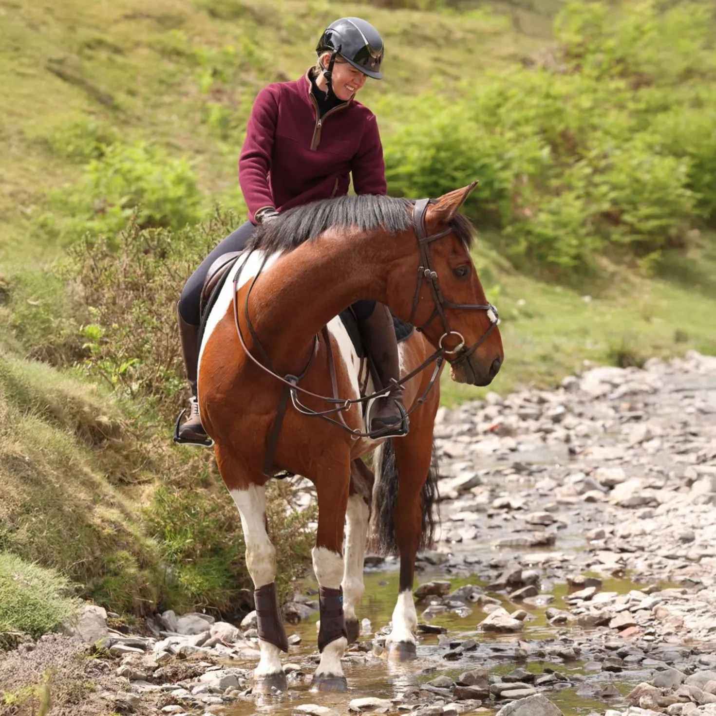 Aubrion by Shires Trui Original Fleece Maroon