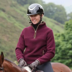 Aubrion by Shires Trui Original Fleece Maroon