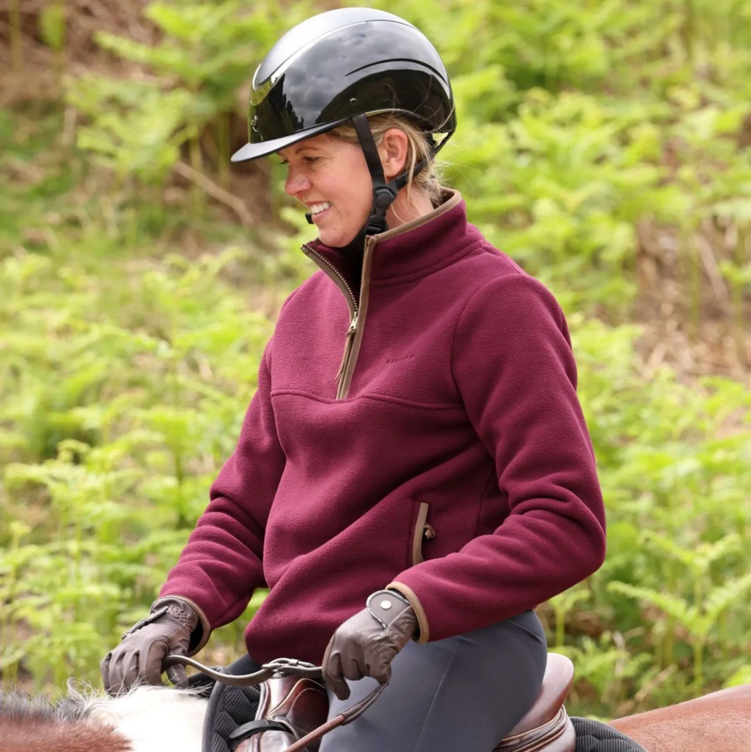 Aubrion by Shires Trui Original Fleece Maroon