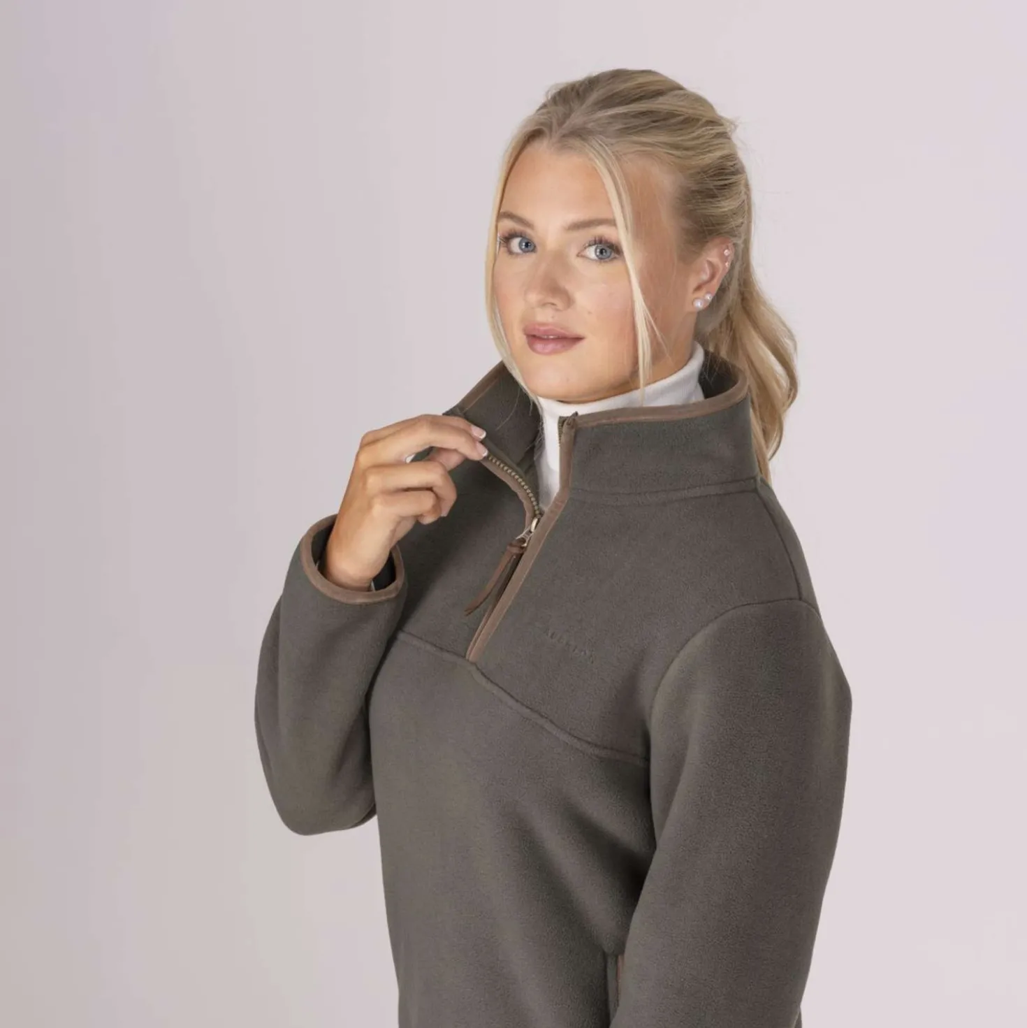Aubrion by Shires Trui Original Fleece Groen