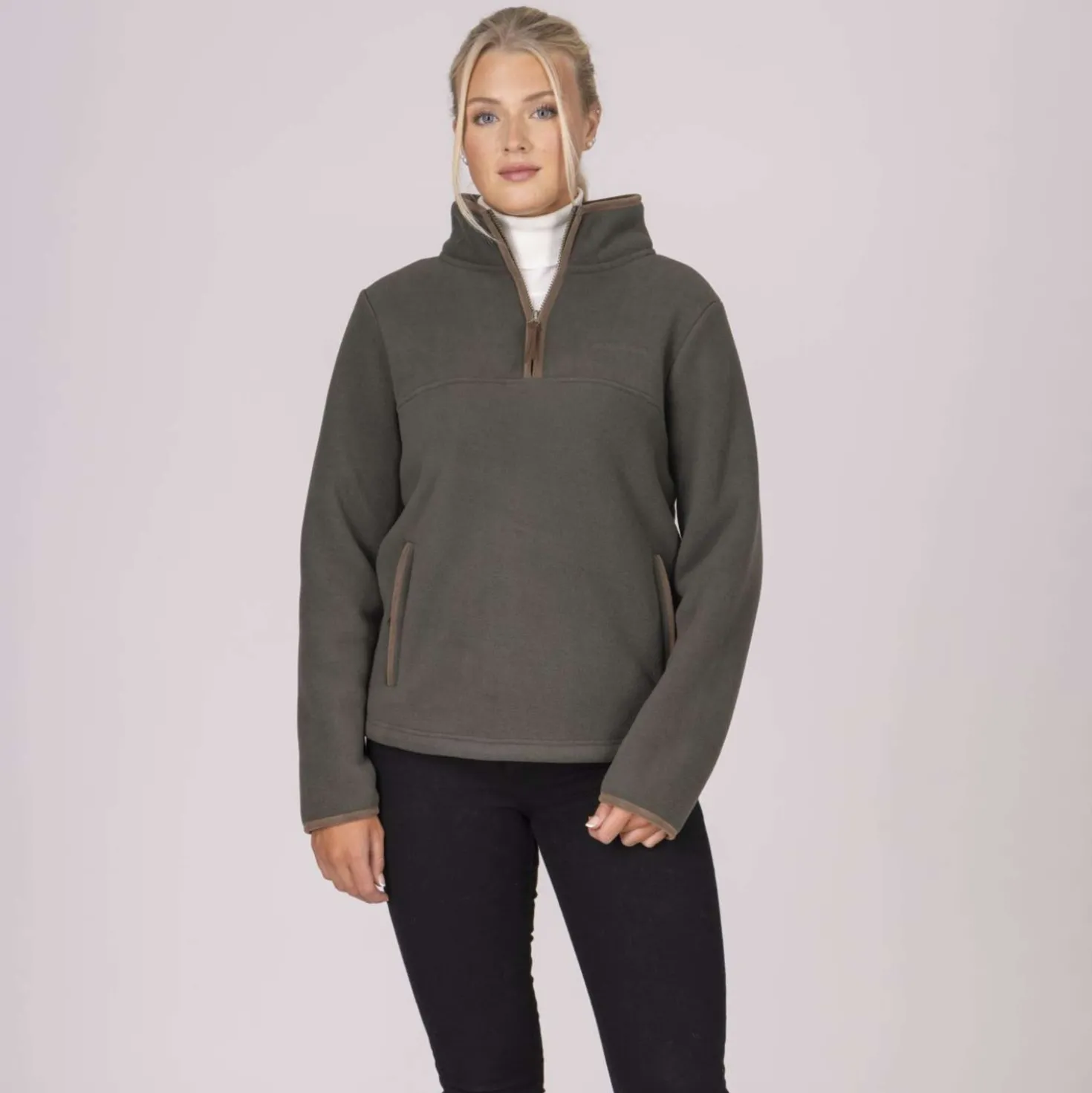 Aubrion by Shires Trui Original Fleece Groen