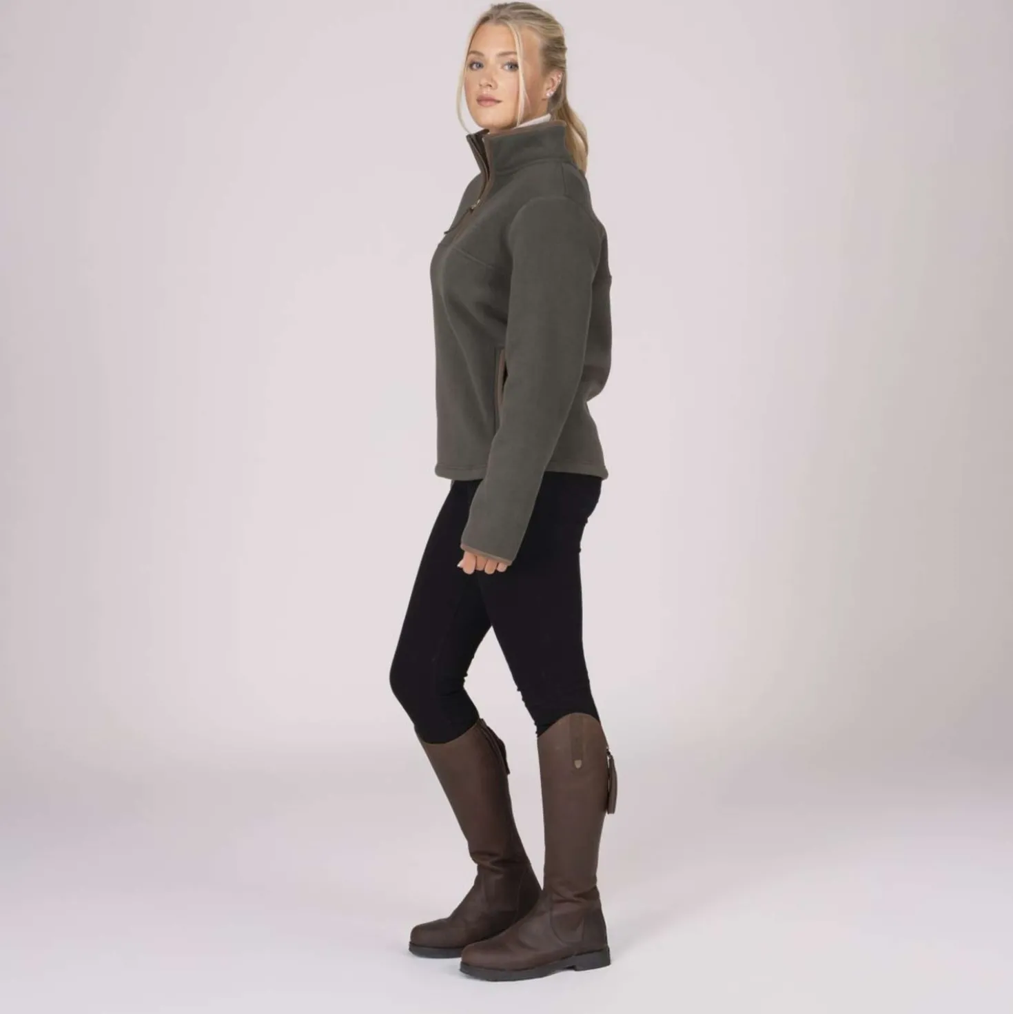 Aubrion by Shires Trui Original Fleece Groen