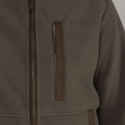 Aubrion by Shires Vest Heritage Fleece Donker Olijf