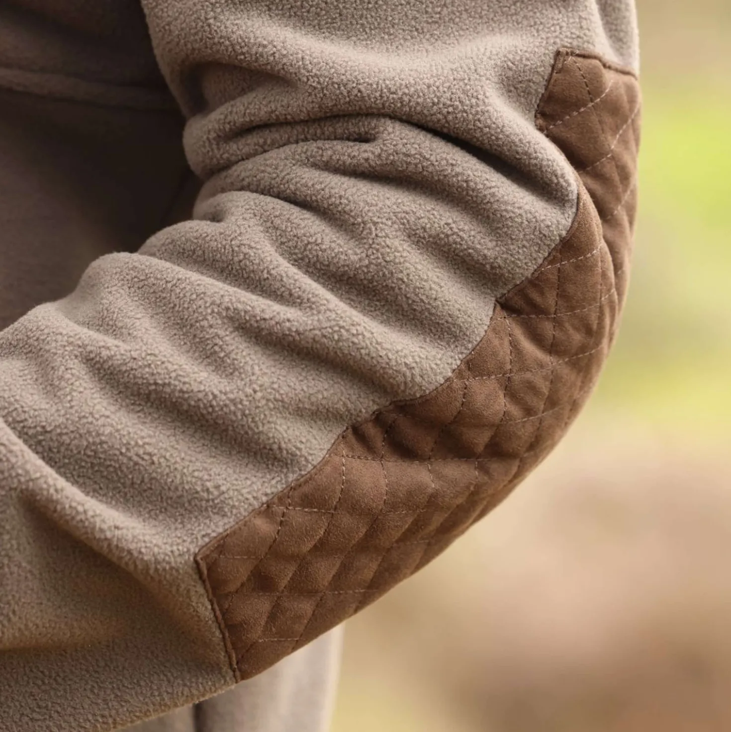 Aubrion by Shires Vest Heritage Fleece Donker Olijf