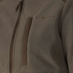 Aubrion by Shires Vest Heritage Fleece Donker Olijf