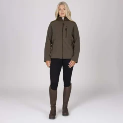 Aubrion by Shires Vest Heritage Fleece Donker Olijf