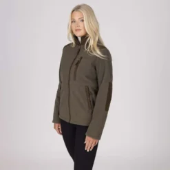 Aubrion by Shires Vest Heritage Fleece Donker Olijf