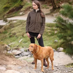Aubrion by Shires Vest Heritage Fleece Donker Olijf