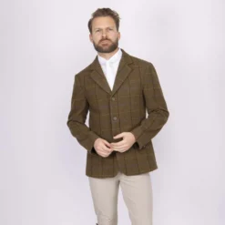 Aubrion by Shires Wedstrijdjasje Saratoga Heren Oak Brown Check