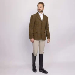Aubrion by Shires Wedstrijdjasje Saratoga Heren Oak Brown Check