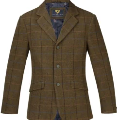 Aubrion by Shires Wedstrijdjasje Saratoga Heren Oak Brown Check