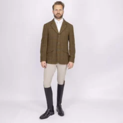 Aubrion by Shires Wedstrijdjasje Saratoga Heren Oak Brown Check