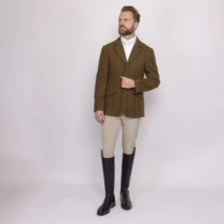 Aubrion by Shires Wedstrijdjasje Saratoga Heren Oak Brown Check