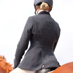 Aubrion by Shires Wedstrijdjasje Saratoga Juniper Navy Check