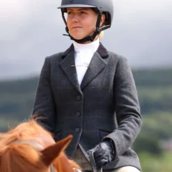 Aubrion by Shires Wedstrijdjasje Saratoga Juniper Navy Check