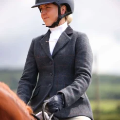 Aubrion by Shires Wedstrijdjasje Saratoga Juniper Navy Check