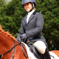 Aubrion by Shires Wedstrijdjasje Saratoga Juniper Navy Check