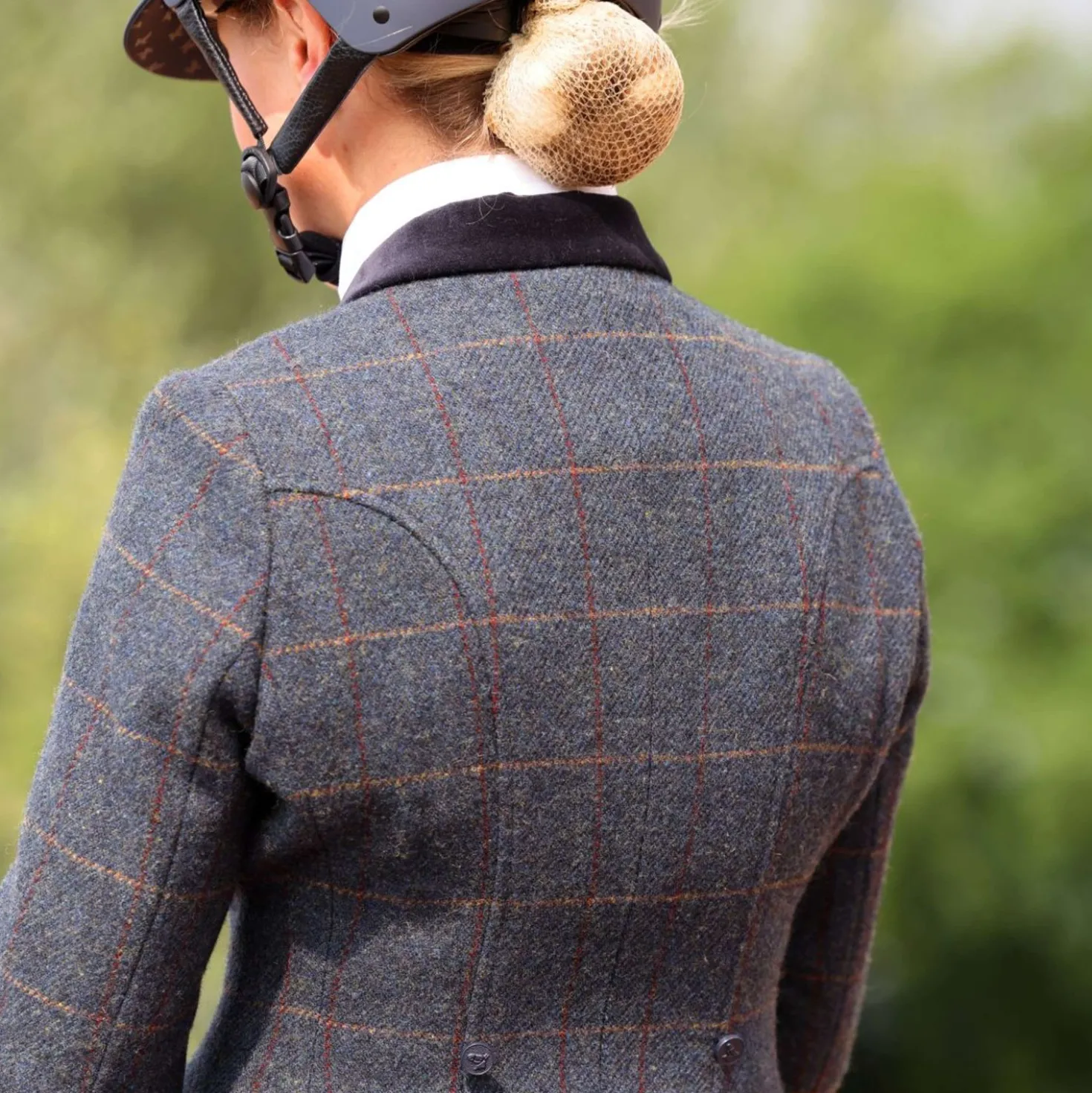 Aubrion by Shires Wedstrijdjasje Saratoga Juniper Navy Check