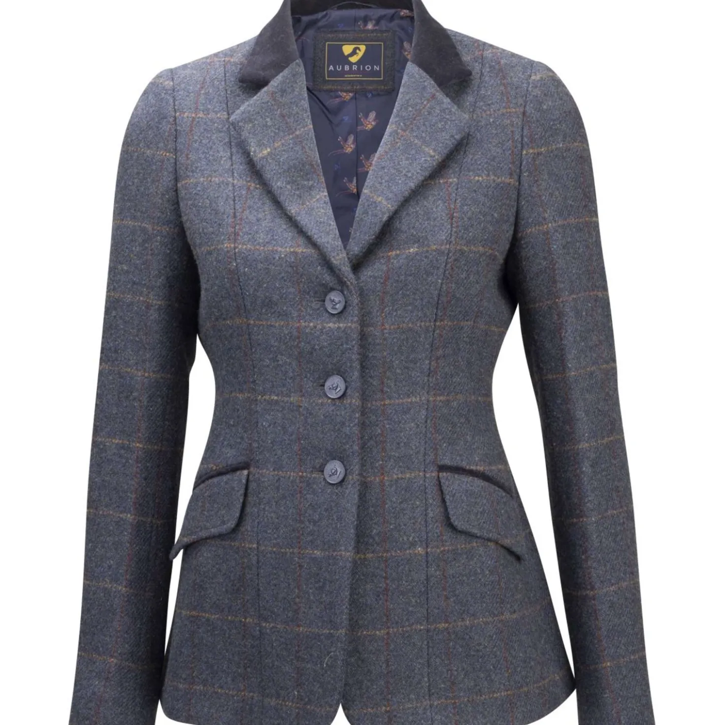 Aubrion by Shires Wedstrijdjasje Saratoga Juniper Navy Check
