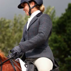Aubrion by Shires Wedstrijdjasje Saratoga Juniper Navy Check