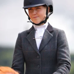Aubrion by Shires Wedstrijdjasje Saratoga Juniper Navy Check