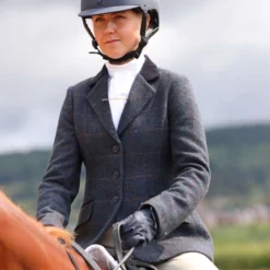 Aubrion by Shires Wedstrijdjasje Saratoga Juniper Navy Check