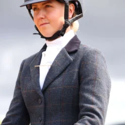Aubrion by Shires Wedstrijdjasje Saratoga Juniper Navy Check
