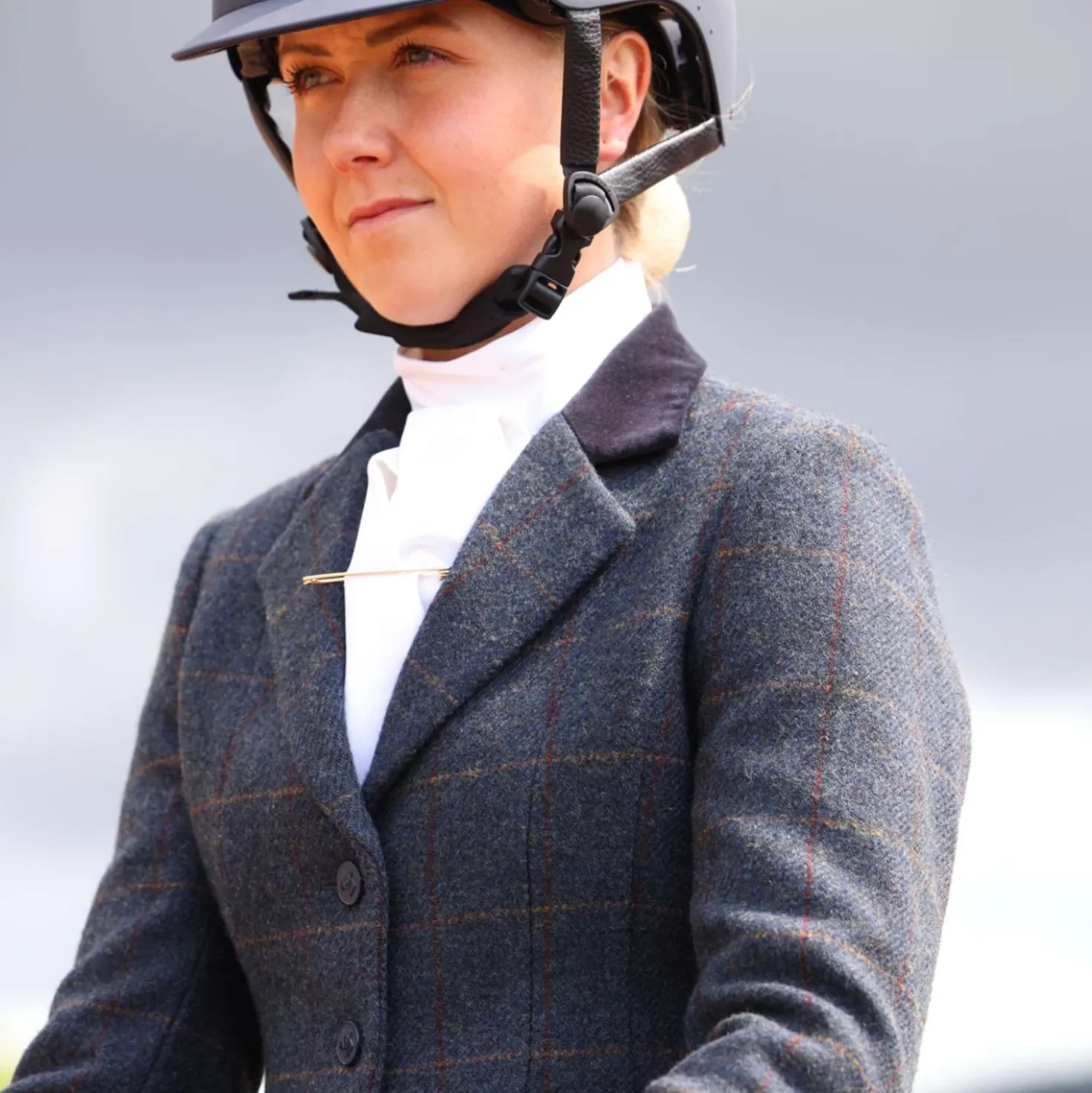 Aubrion by Shires Wedstrijdjasje Saratoga Juniper Navy Check