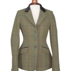 Aubrion by Shires Wedstrijdjasje Saratoga Rood/Geel/Blauw Check