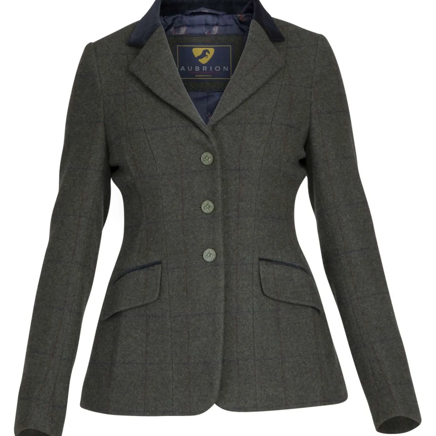 Aubrion by Shires Wedstrijdjasje Saratoga Elm Groen Check
