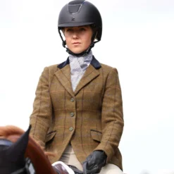Aubrion by Shires Wedstrijdjasje Saratoga Oak Brown Check