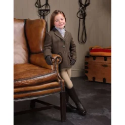 Aubrion by Shires Wedstrijdjasje Saratoga Kinderen Groen Check