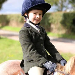 Aubrion by Shires Wedstrijdjasje Saratoga Kinderen Donker Groen Check