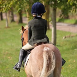 Aubrion by Shires Wedstrijdjasje Saratoga Kinderen Donker Groen Check