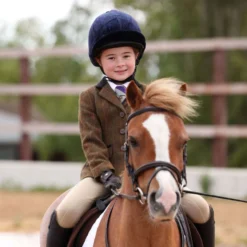 Aubrion by Shires Wedstrijdjasje Saratoga Kinderen Roest Check