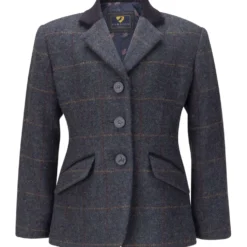 Aubrion by Shires Wedstrijdjasje Saratoga Kinderen Juniper Navy Check