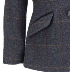 Aubrion by Shires Wedstrijdjasje Saratoga Kinderen Juniper Navy Check